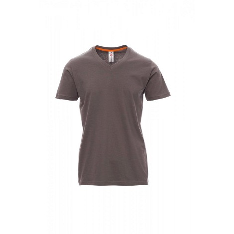 Tee-shirt coloré col V homme
