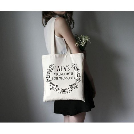 Tote bag écru 140 g/m²