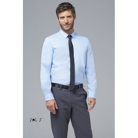 Chemise homme stretch manches longues