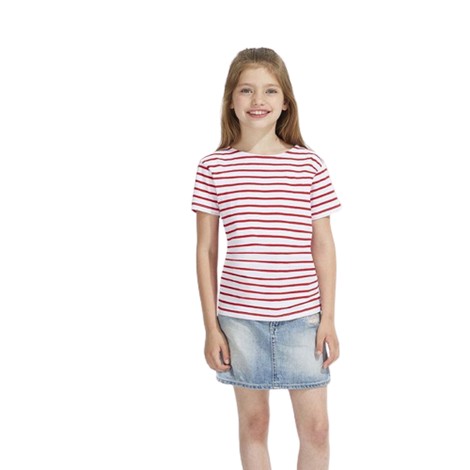  Tee-shirt enfant rayé