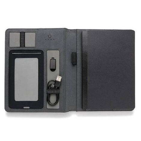 Porte carnet de notes avec Powerbank