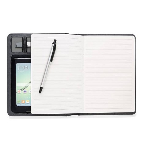 Porte carnet de notes avec Powerbank