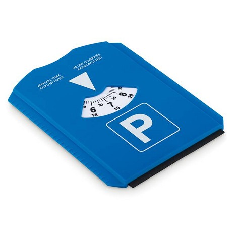 Disque de stationnement et grattoir