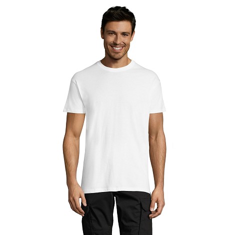 Tee-shirt unisexe blanc 150 g/m²