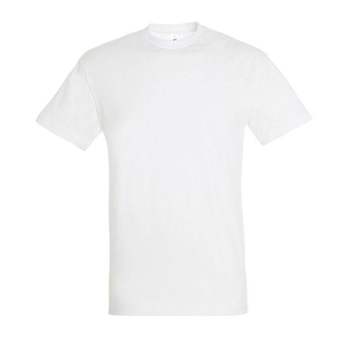  Tee-shirt unisexe blanc 150 g/m²