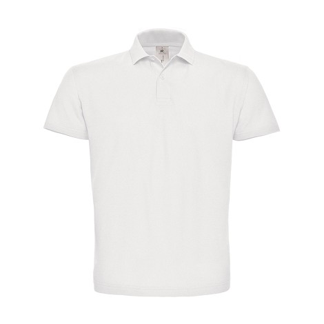 Polo entrée de gamme couleur blanc