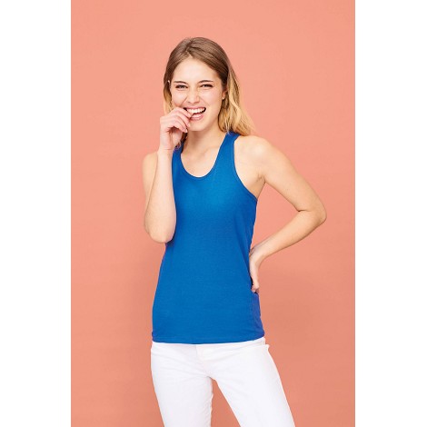 Débardeur couleur femme en coton