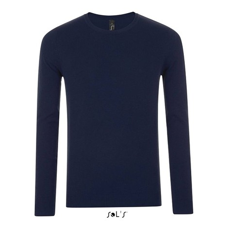 Pull col rond homme