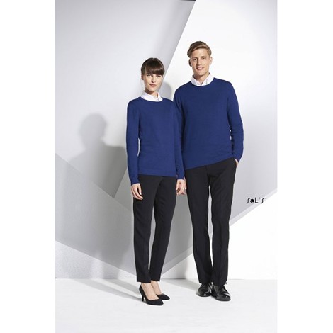 Pull col rond homme