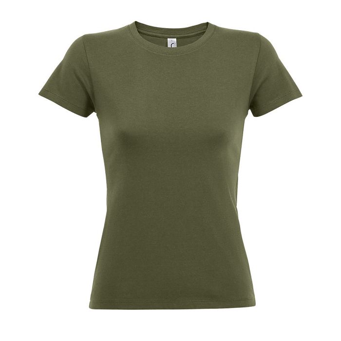  Tee-shirt femme couleur 150 g/m²