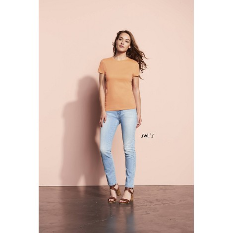 Tee-shirt femme couleur 150 g/m²