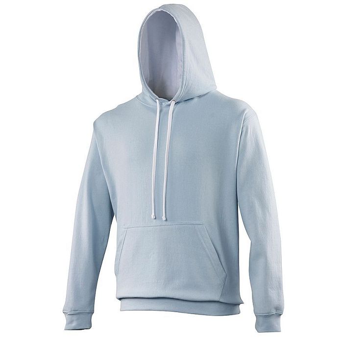  Sweatshirt contrasté à capuche