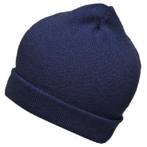 Bonnet tricot à revers