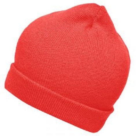 Bonnet tricot à revers