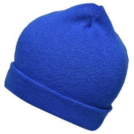 Bonnet tricot à revers