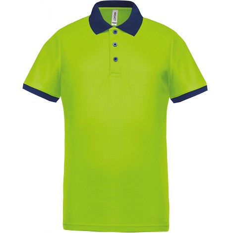 Polo respirant homme