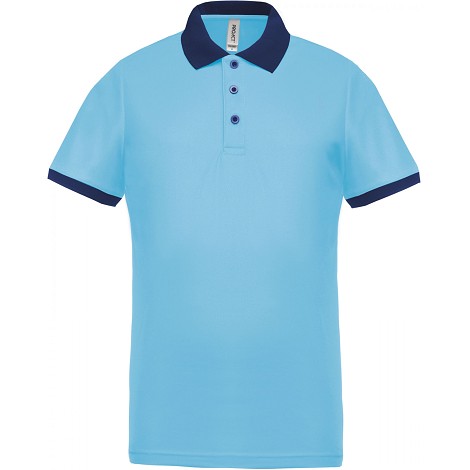 Polo respirant homme