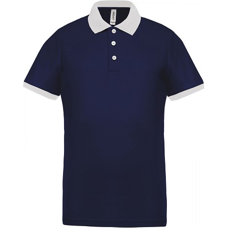 Polo respirant homme