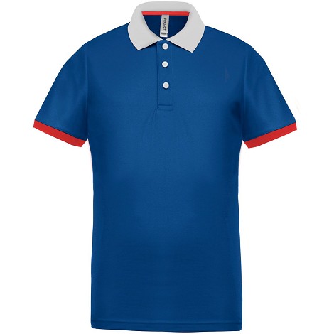 Polo respirant homme