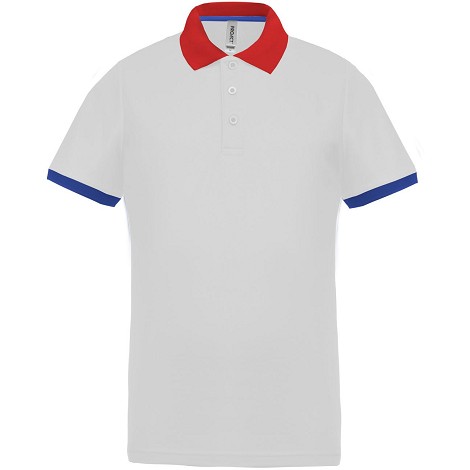 Polo respirant homme