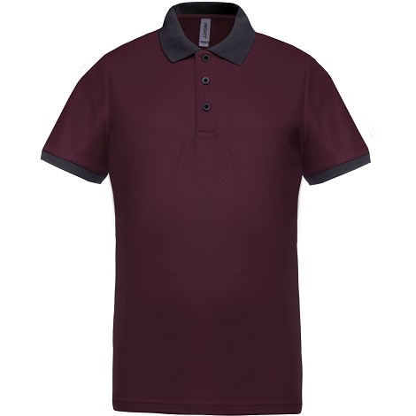 Polo respirant homme