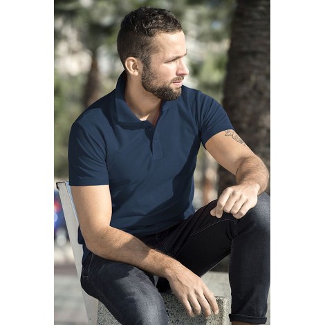 Polo homme couleur 190 g/m²