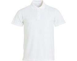 Polo homme blanc 190 g/m²