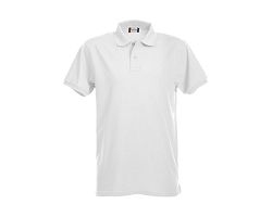 Polo en coton premium homme blanc