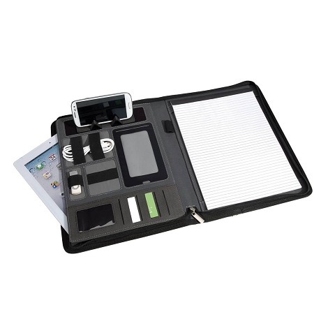 Conférencier A4 zippé
