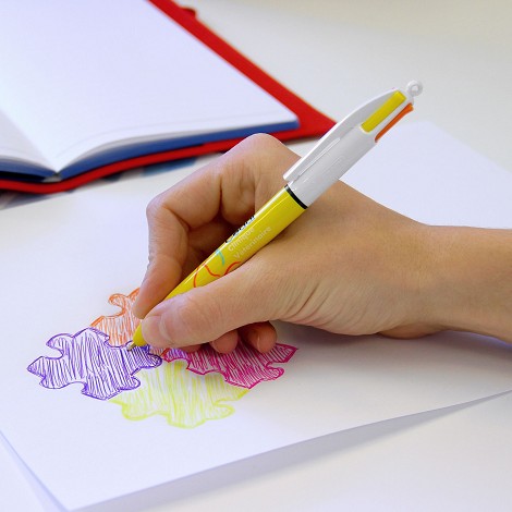 Stylo 4 couleurs sun BIC