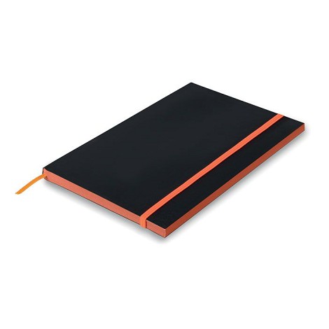 Carnet A5 noir papier contrasté