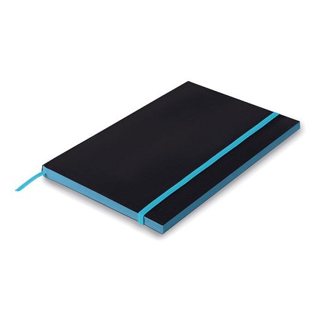 Carnet A5 noir papier contrasté