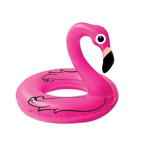 Flamand rose gonflable