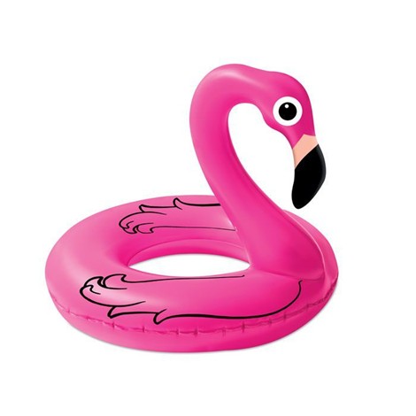 Flamand rose gonflable