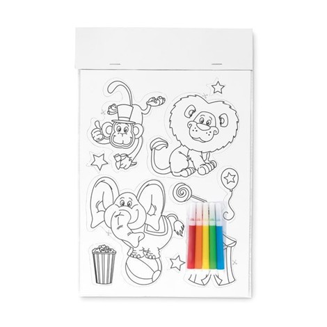 Stickers à colorier