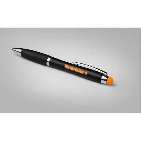 Stylo en aluminium lumineux