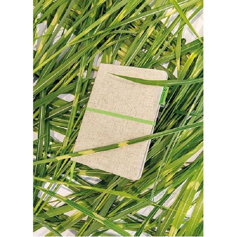 Carnet A5 en jute et coton