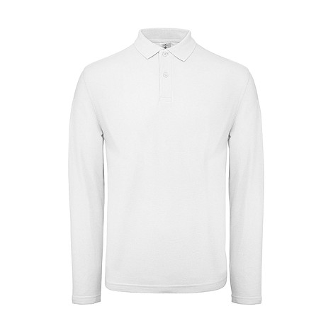 Polo homme manches longues