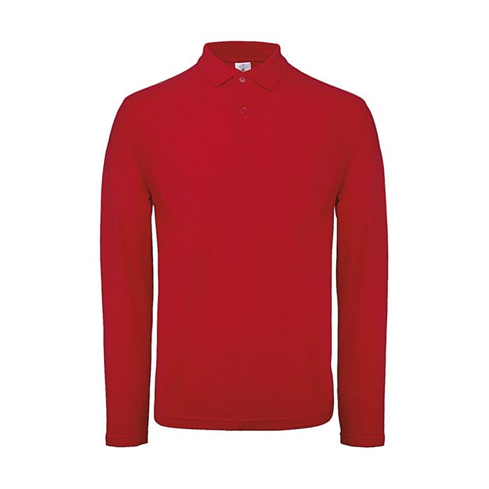  Polo homme manches longues