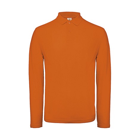 Polo homme manches longues