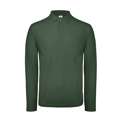 Polo homme manches longues