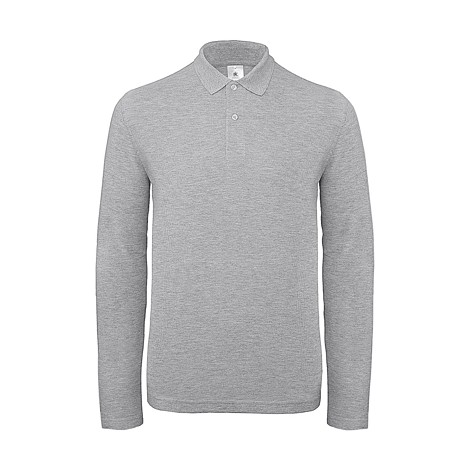 Polo homme manches longues