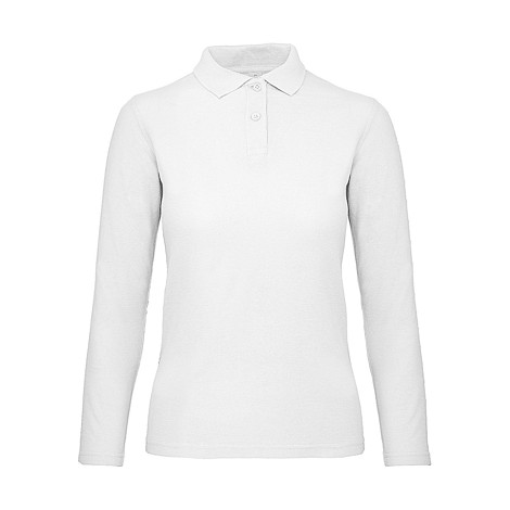 Polo femme manches longues