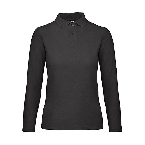 Polo femme manches longues