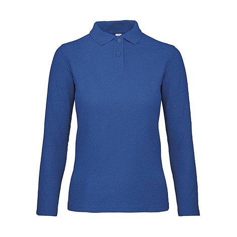 Polo femme manches longues