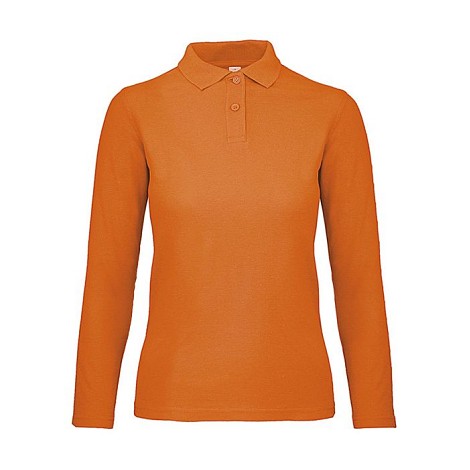 Polo femme manches longues