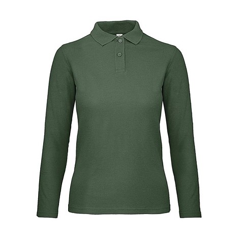 Polo femme manches longues
