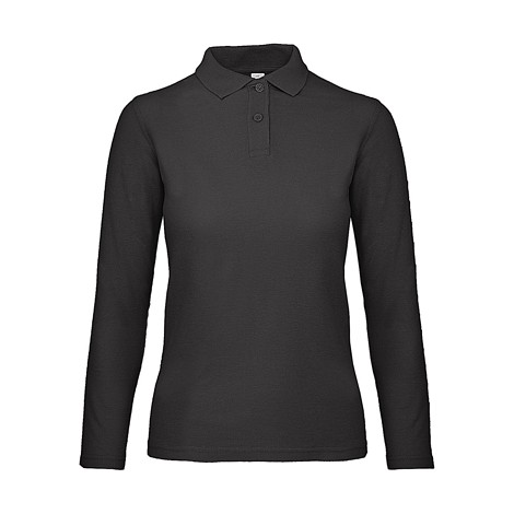 Polo femme manches longues