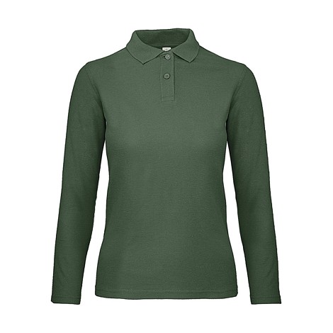 Polo femme manches longues
