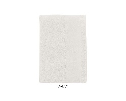 Serviette personnalisée toilette blanche 50 x 100 cm